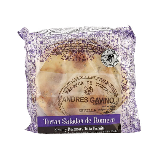Gavino olive oil biscuits with rosemary and salt 170g