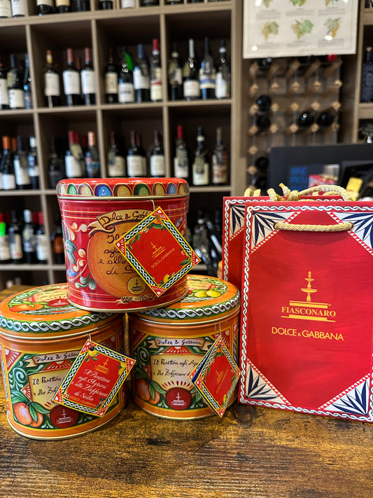 Dolce & Gabbana  Panettone (With Citrus Fruits And Sicilian Saffron (100g)- Includes D&G Gift Bag