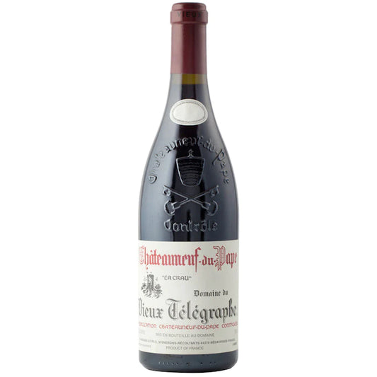 Châteauneuf-du-Pape, La Crau, Domaine du Vieux Télégraphe, Famille Brunier 1988