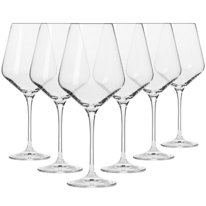 Krosno Avant-Garde Wine Glasses - 390ml - Set of 6