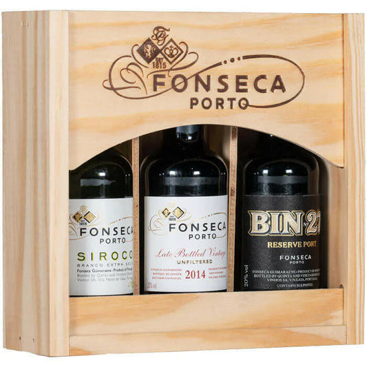 Fonseca Miniature Port Trio Gift Pack, 3 x 5cl