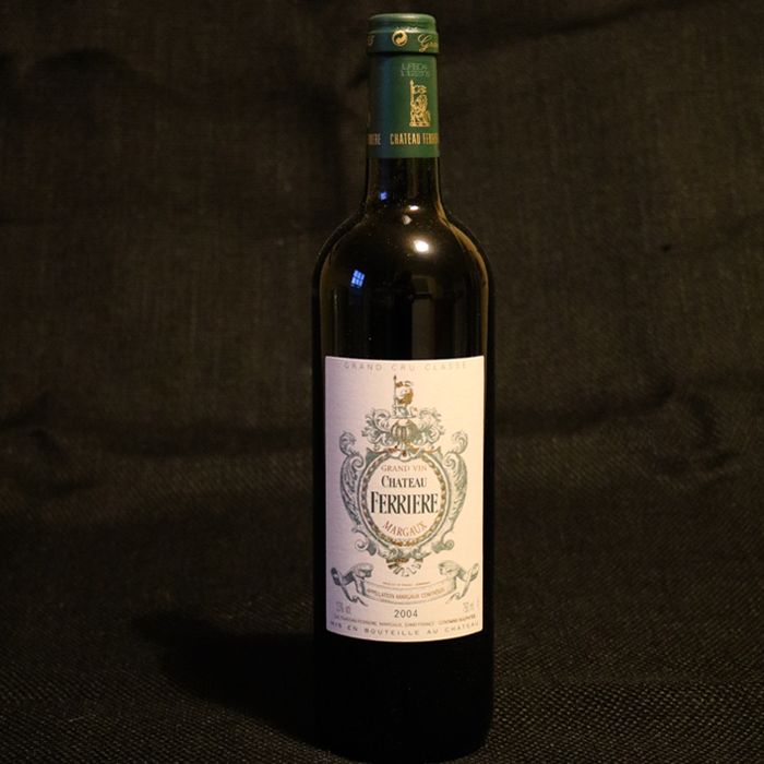 CHÂTEAU FERRIÈRE, 3E CRU CLASSÉ MARGAUX 2017